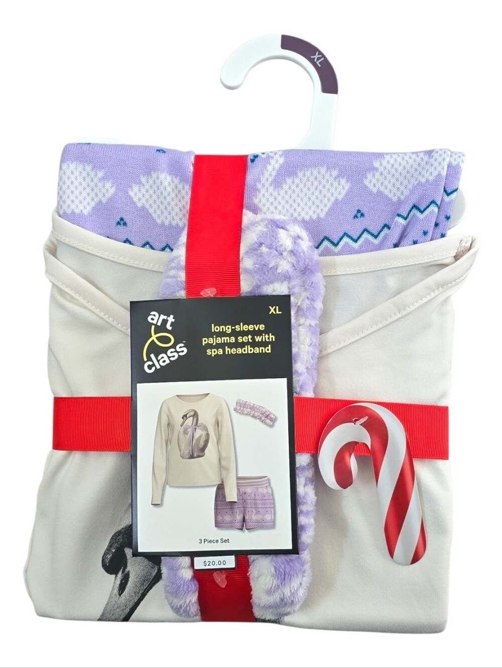 Swan Pajama 3 Piece Set